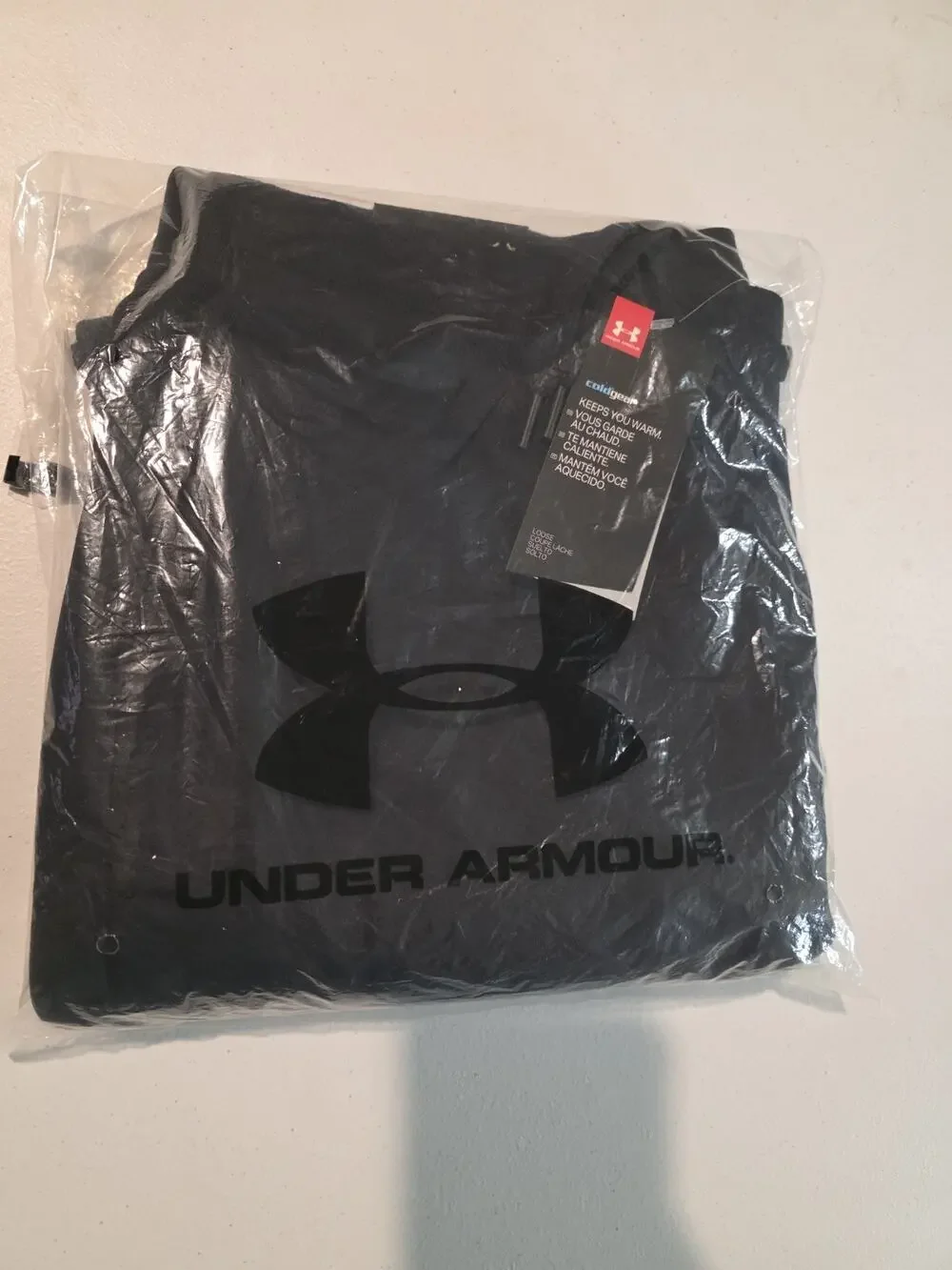 NWT Under Armour Cold Gear black jogger sweatpants - XL